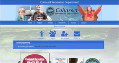 Desktop Screenshot of cohassetrec.com